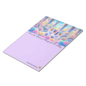 Buntes Kätzchen Papier Notizblock (angewinkelt)