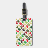 Buntes Kettlebells für Gepäckanhänger (Vorderseite vertikal)