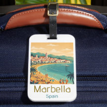 Buntes Klassisches Marbella Spanien Reise Elegante