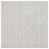 Buntes kleines Meer kratzt Gewebe Stoff (Muster)