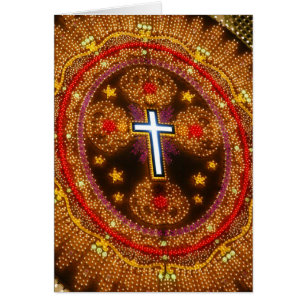 Buntes Kreuz der Lichter