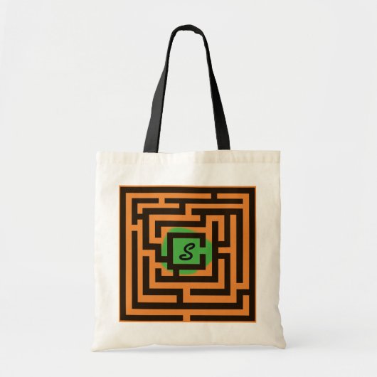 Buntes Labyrinth mit kundenspezifischem Tragetasche (Vorne)
