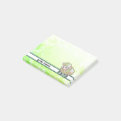 Buntes Lämmchen Post-it Klebezettel (angewinkelt)