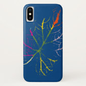 Buntes Leaf Case-Mate iPhone Hülle (Rückseite)