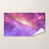 Buntes lila Tuch-Set der Galaxie-Grafik-| Badhandtuch Set (Handtuch)