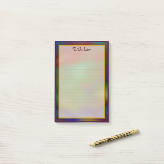 Buntes Lila, zum Post-Itder anmerkungen der Post-it Klebezettel (Auf Schreibtisch)