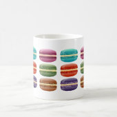 Buntes Macarons Kaffeetasse (Mittel)