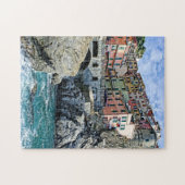 Buntes Manarola, Italien - das Cinque Terre Puzzle (Horizontal)