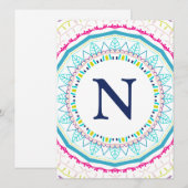 buntes Mandala (Vorne/Hinten)