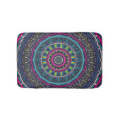 buntes Mandala Badematte (Vorderseite)
