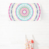 buntes Mandala Banner (InSitu)
