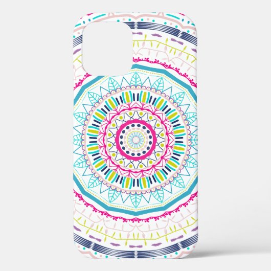 buntes Mandala Case-Mate iPhone Hülle (Rückseite)