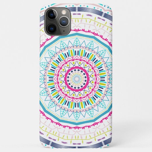 buntes Mandala Case-Mate iPhone Hülle (Rückseite)