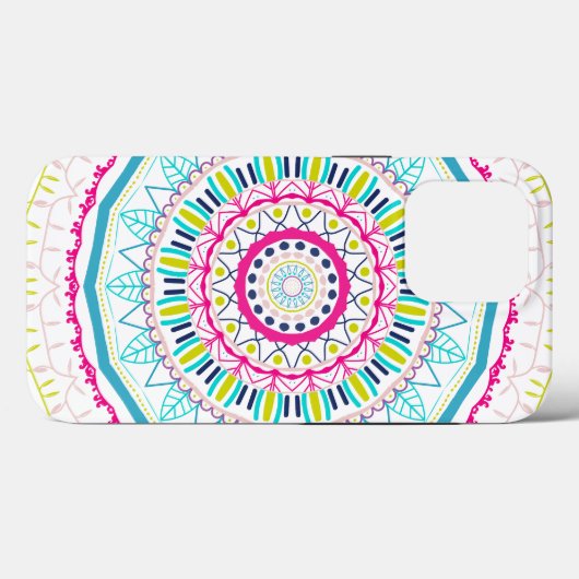 buntes Mandala Case-Mate iPhone Hülle (Rückseite (Horizontal))