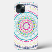 buntes Mandala Case-Mate iPhone Hülle (Rückseite)