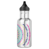 buntes Mandala Edelstahlflasche (Rechts)