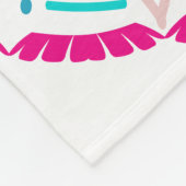 buntes Mandala Fleecedecke (Ecke)