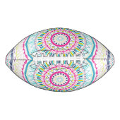 buntes Mandala Football (Vorderseite)