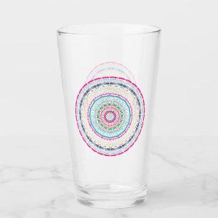buntes Mandala Glas