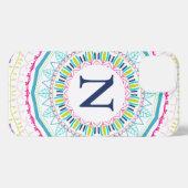 buntes Mandala iPhone Hülle (Rückseite (Horizontal))