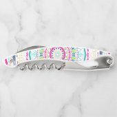 buntes Mandala Kellnermesser (Rückseite)