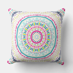 buntes Mandala Kissen