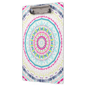 buntes Mandala Klemmbrett (Links)