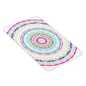 buntes Mandala Magnet (Rechte Seite)