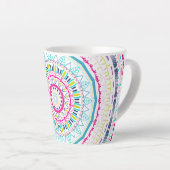 buntes Mandala Milchtasse (Rechte Ecke)