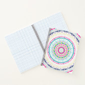buntes Mandala Notizblock (Innenseite)