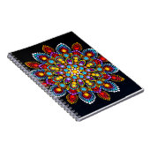 buntes Mandala Notizblock (Rechte Seite)