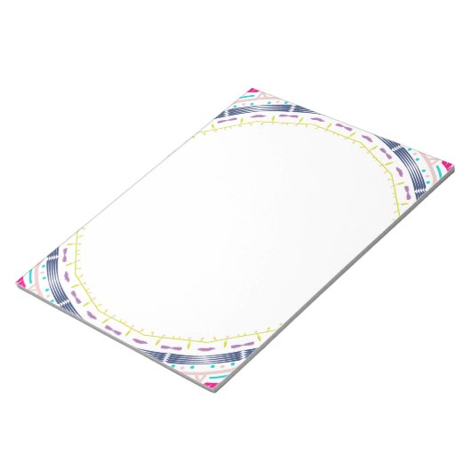 buntes Mandala Notizblock (angewinkelt)