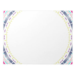 buntes Mandala Notizblock