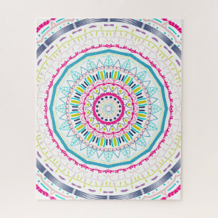 buntes Mandala Puzzle