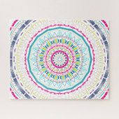 buntes Mandala Puzzle (Horizontal)