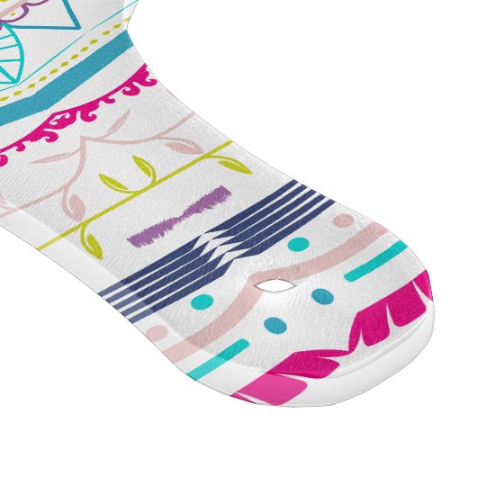 buntes Mandala Schneidebrett (Ecke)