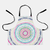 buntes Mandala Schürze (Vorderseite)