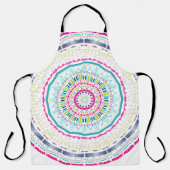 buntes Mandala Schürze (Vorderseite)