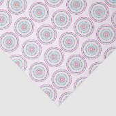 buntes Mandala Seidenpapier (Ausschnitt)