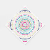 buntes Mandala Serviette (Ecke)
