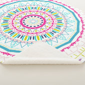 buntes Mandala Sherpadecke (3/4)