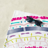 buntes Mandala Strandtuch (Beispiel)
