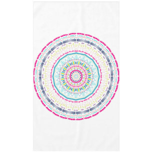 buntes Mandala Tischdecke