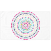 buntes Mandala Tischdecke (Vorderseite (Horizontal))