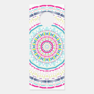 buntes Mandala Türanhänger