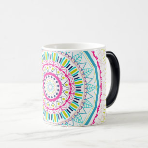 buntes Mandala Verwandlungstasse