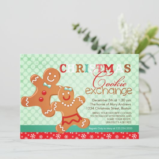 Buntes modernes einladung (Stehend Vorderseite)