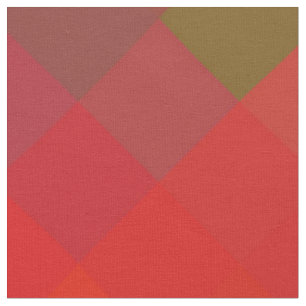 Buntes modernes geometrisches Diamant-Muster Stoff