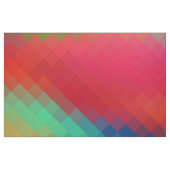 Buntes modernes geometrisches Diamant-Muster Stoff (Fat Quarter (45,7 x 55,9 cm))