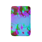 Buntes modernes Muster Badematte (Vorderseite Vertikal)